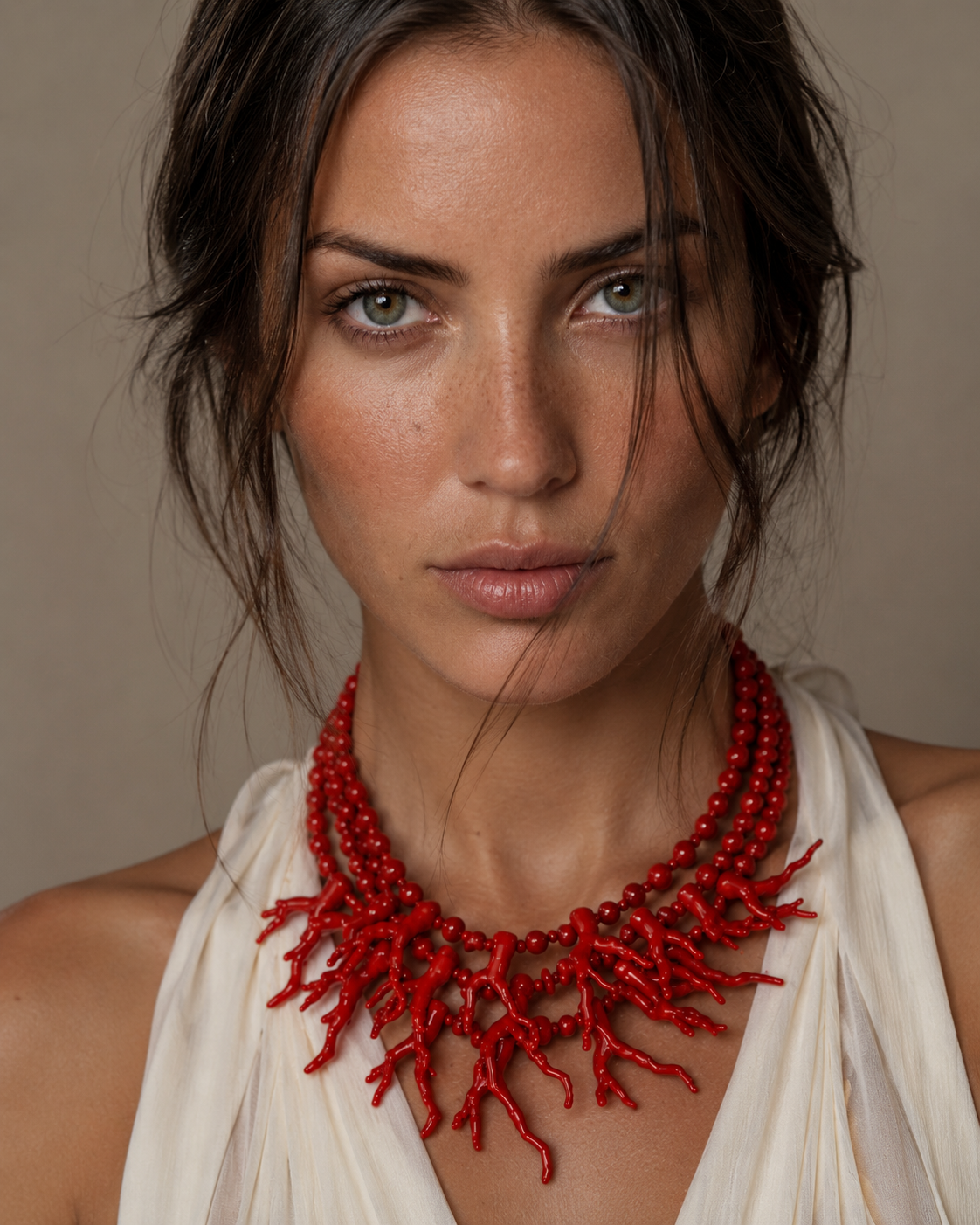 CORAL RG | Collar rojo de inspiración marina – Atrevido, elegante y lleno de personalidad