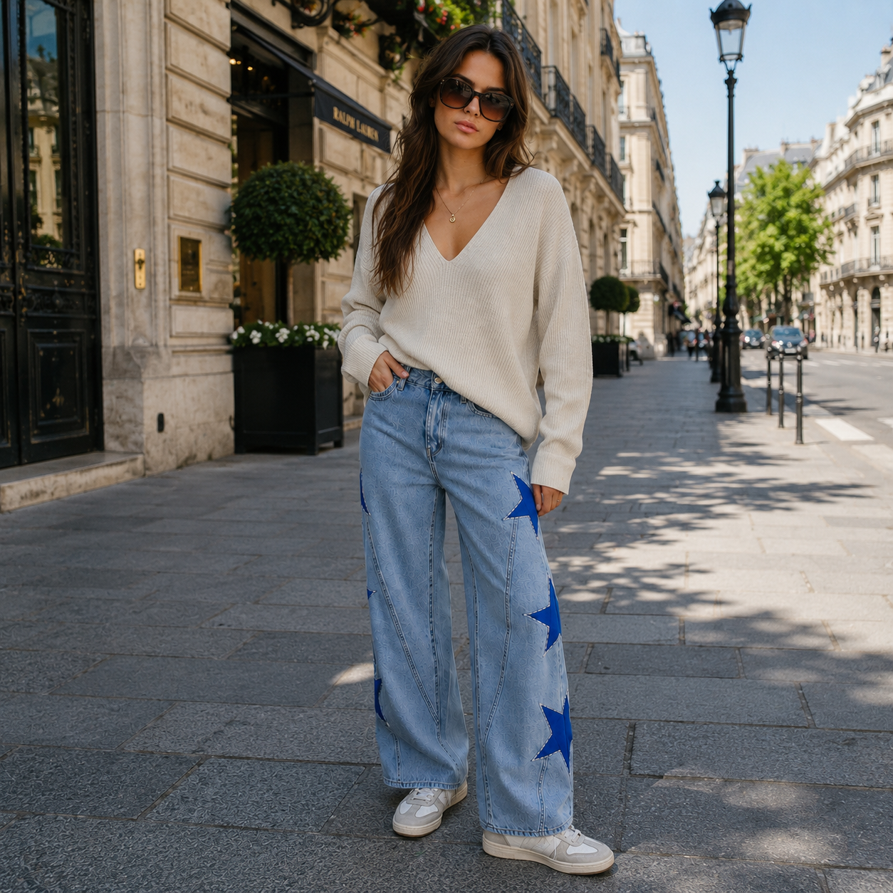 MEGAN RG | Vaqueros con estrellas – Informales. Modernos. Expresivos