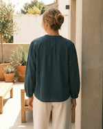 JESSICA RG | Blusa azul marino