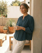 JESSICA RG | Blusa azul marino